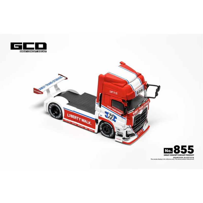 *PRE-ORDER* LB-Trucks UD Quon Head-Red/White, 1:64 Scale — image 2