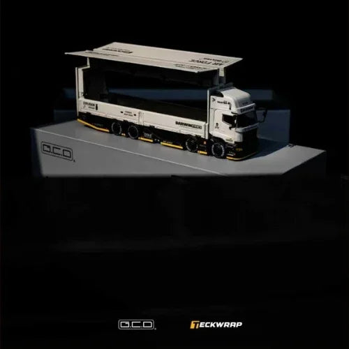 *HEC 2026* TeckWrap Air Force Hino Profia 2018, 1:64 Scale (Grey) — image 4