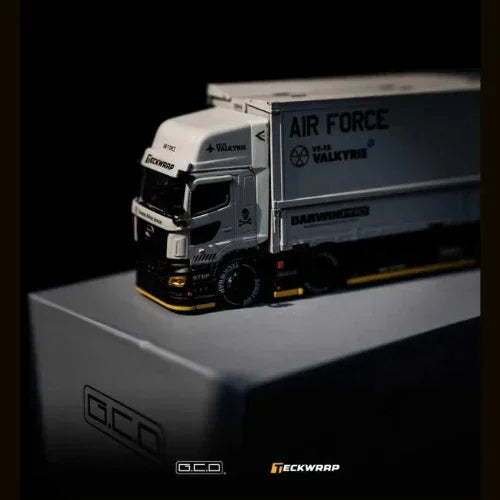 *HEC 2026* TeckWrap Air Force Hino Profia 2018, 1:64 Scale (Grey) — image 2