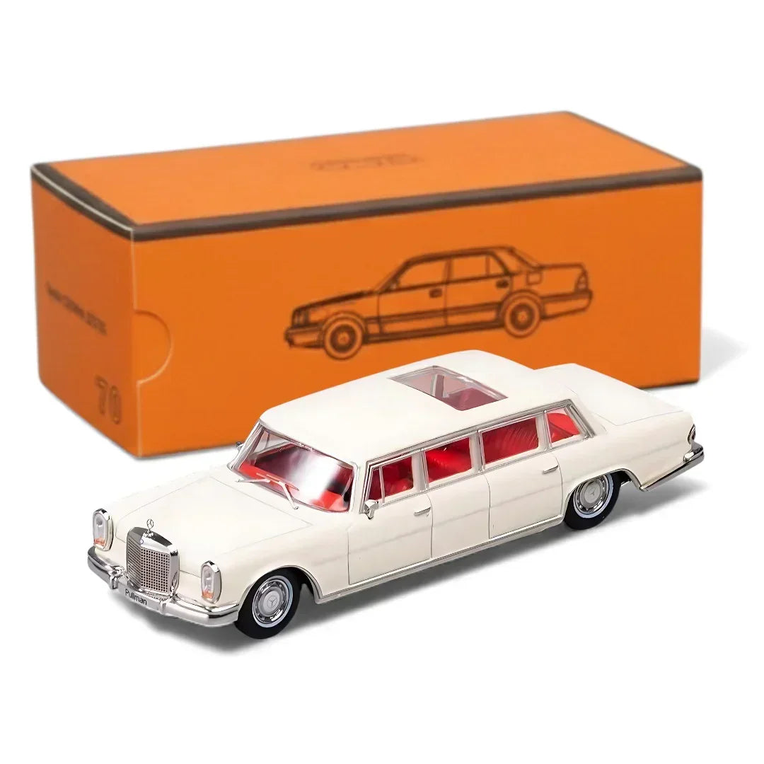 Mercedes-Benz 600 Pullman Limousine No.34, 1:64 Scale (Off-White) — image 1