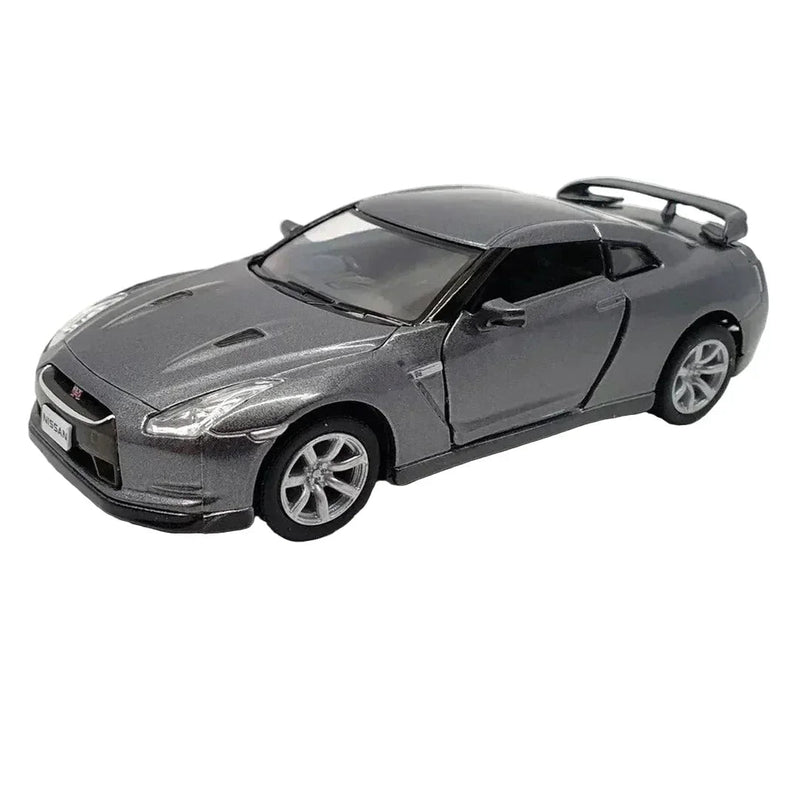 Nissan GT-R R35 2009, 1:36 Scale (Grey) — image 1