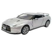 Nissan GT-R R35 2009, 1:36 Scale (Silver) — image 1