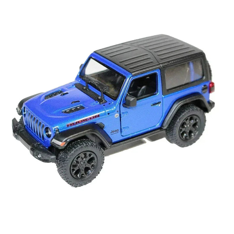 Jeep Wrangler (Hard Top) 2018, 1:36 Scale (Blue) — image 1