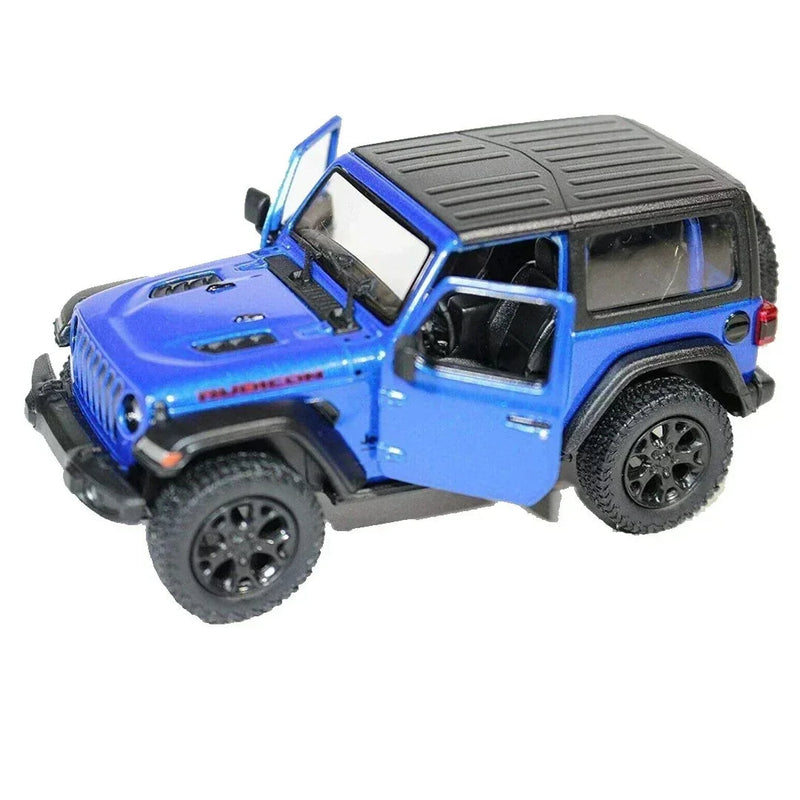 Jeep Wrangler (Hard Top) 2018, 1:36 Scale (Blue) — image 2