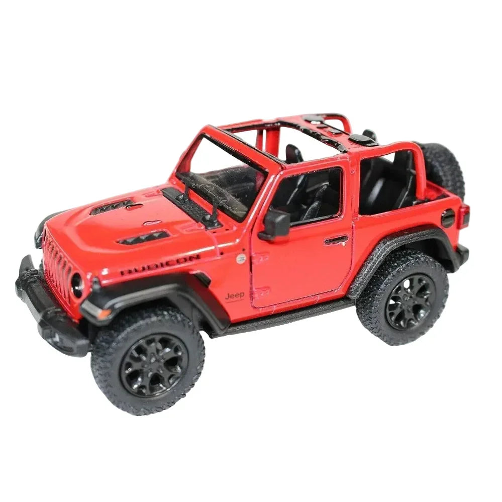 Jeep Wrangler (Hard Top) 2018, 1:36 Scale (Red) — image 1