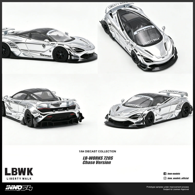 *PRE-ORDER* " Liberty Walk 720S (Chance of Chase Car) 1/6", 1:64 Scale — image 2