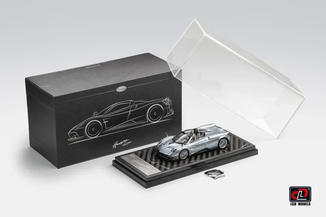 *HEC 2026* Pagani Huarya Roadster, 1:64 Scale (Ice Blue) — image 3