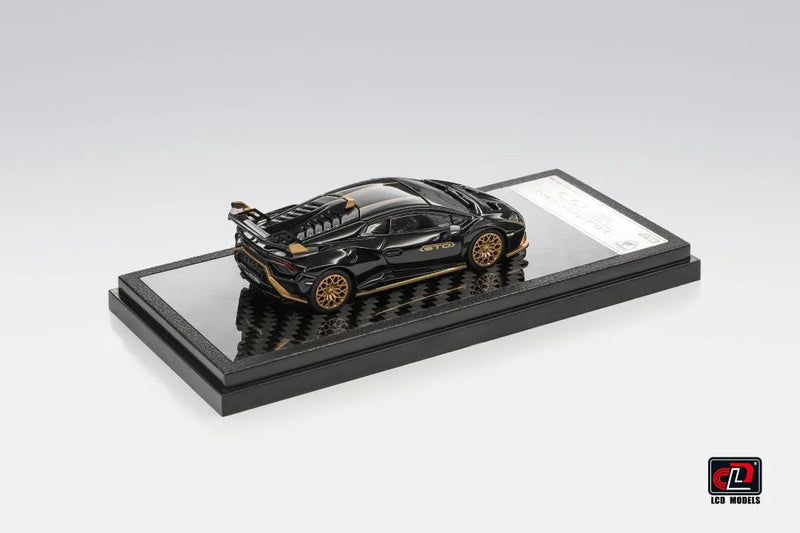 *HEC 2026* Lamborghini Huracan STO, 1:64 Scale (Black & Gold) — image 2