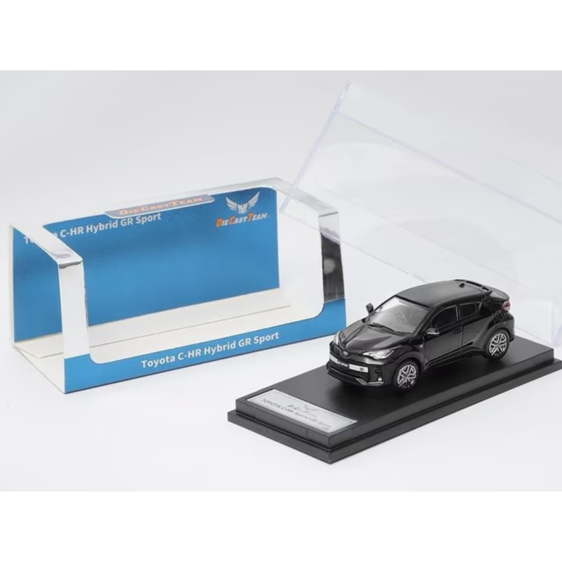 *PRE-ORDER* Toyota C-HR Hybrid GR Sport 2019, 1:64 Scale (Black) — image 1