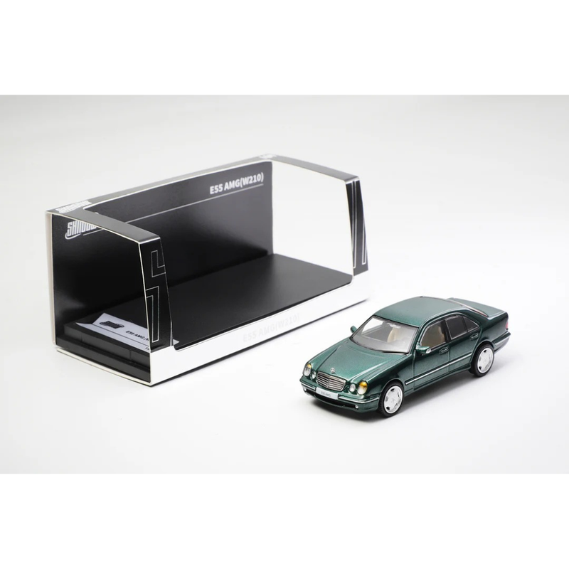 *PRE-ORDER* Mercedes-Benz E55 AMG, 1:64 Scale (Green) — image 1