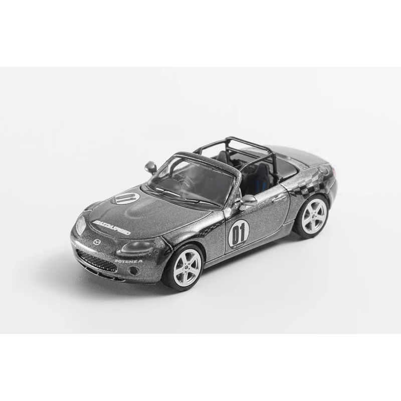 *PRE-ORDER* Mazda MX-5 Spec Miata (NC1) 2006, 1:64 Scale (Grey) — image 1