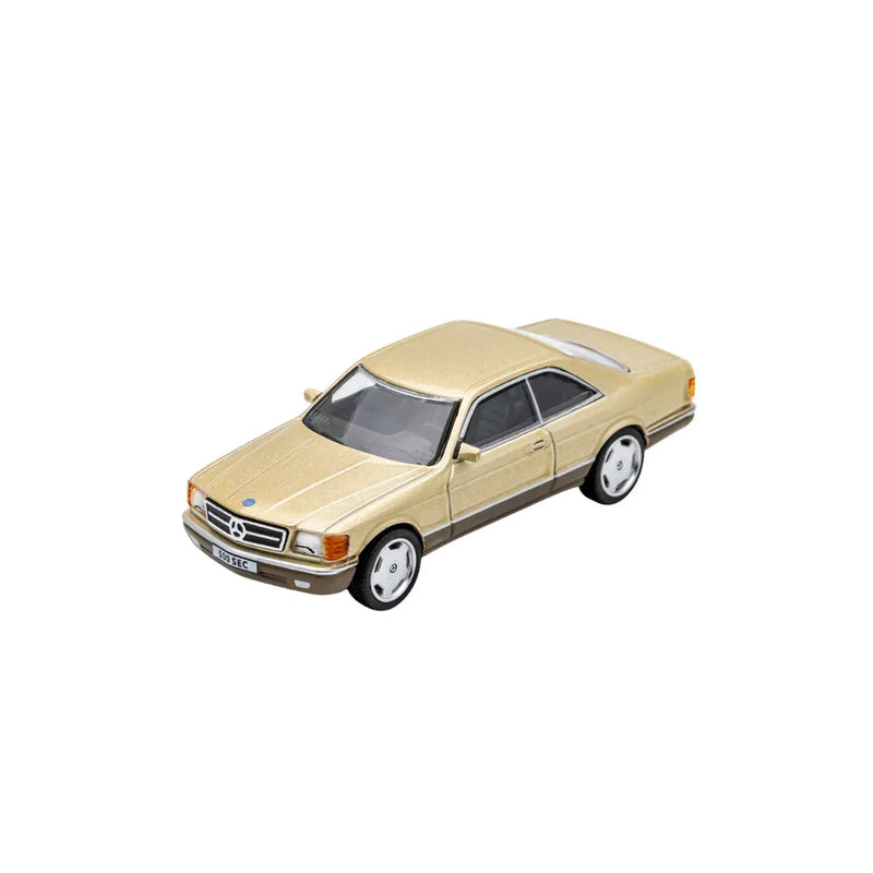 Mercedes-Benz 500SEC, 1:64 Scale (Gold) — image 1