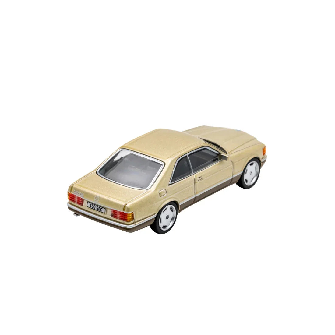 Mercedes-Benz 500SEC, 1:64 Scale (Gold) — image 2