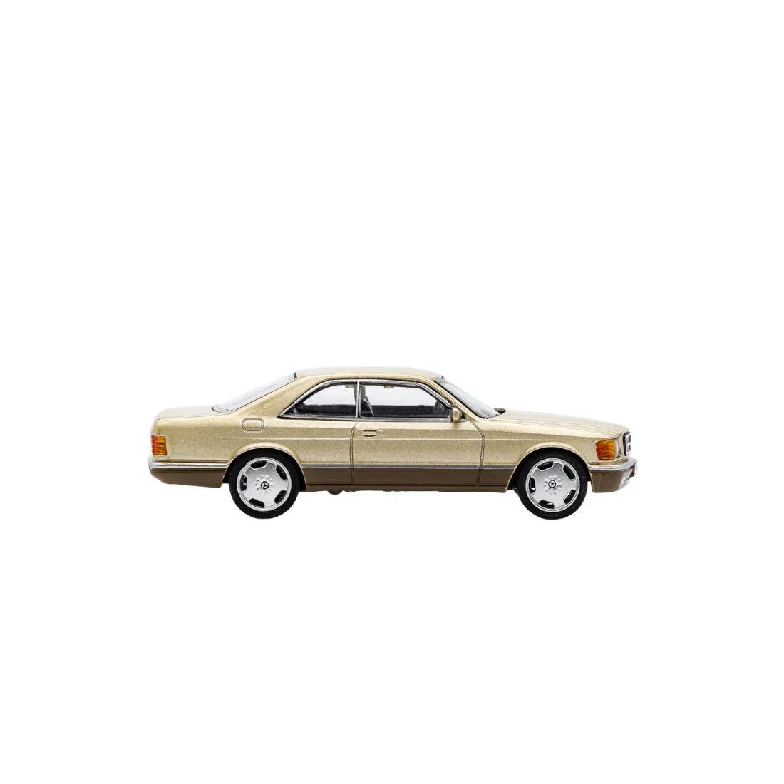 Mercedes-Benz 500SEC, 1:64 Scale (Gold) — image 3