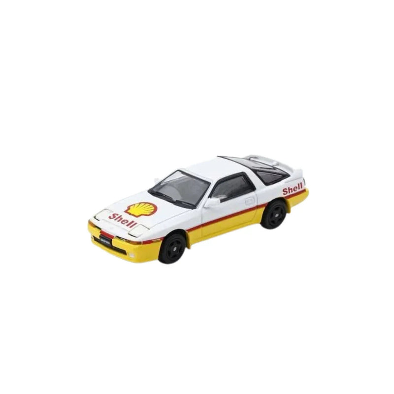 Toyota Supra (A70), 1:64 Scale (Yellow & White) — image 1