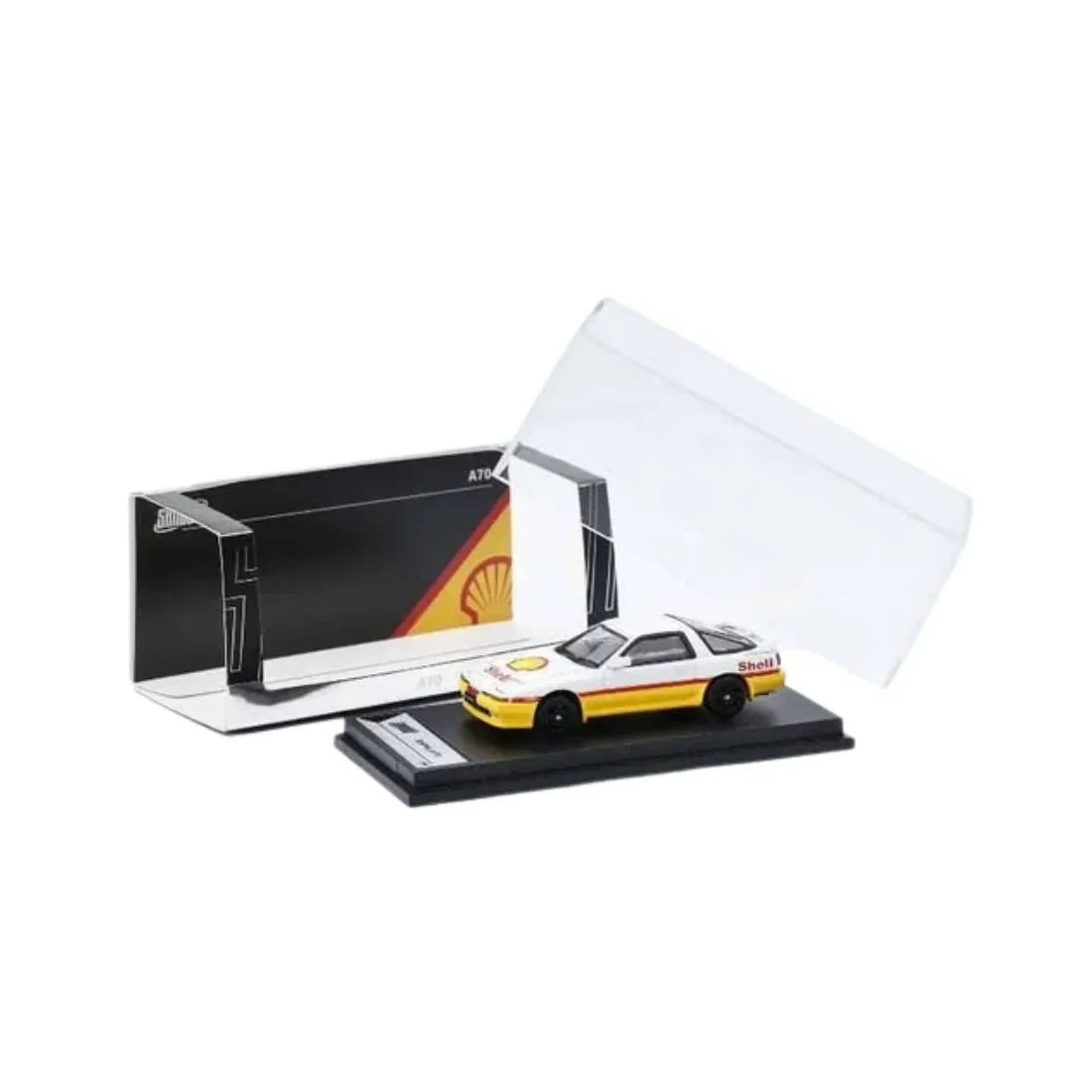 Toyota Supra (A70), 1:64 Scale (Yellow & White) — image 3