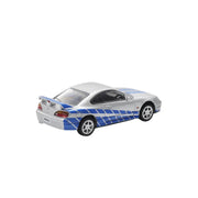 Nissan Silvia S15 Livery, 1:64 Scale (Silver with Blue) — image 3