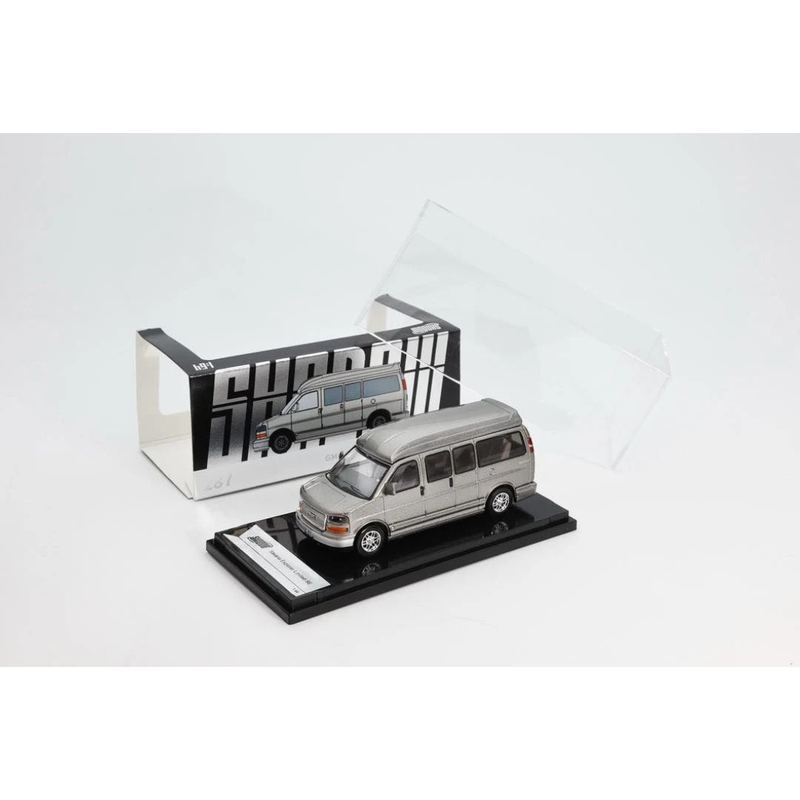 *PRE-ORDER* GMC Savana Explorer Limited SE, 1:64 Scale (Titanium Grey) — image 1