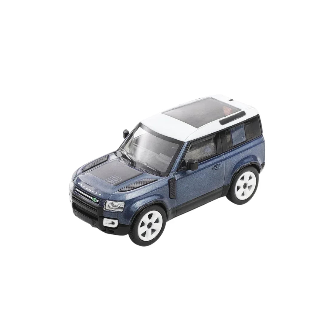 Land Rover Defender 90 (Blue), 1:64 Scale — image 3