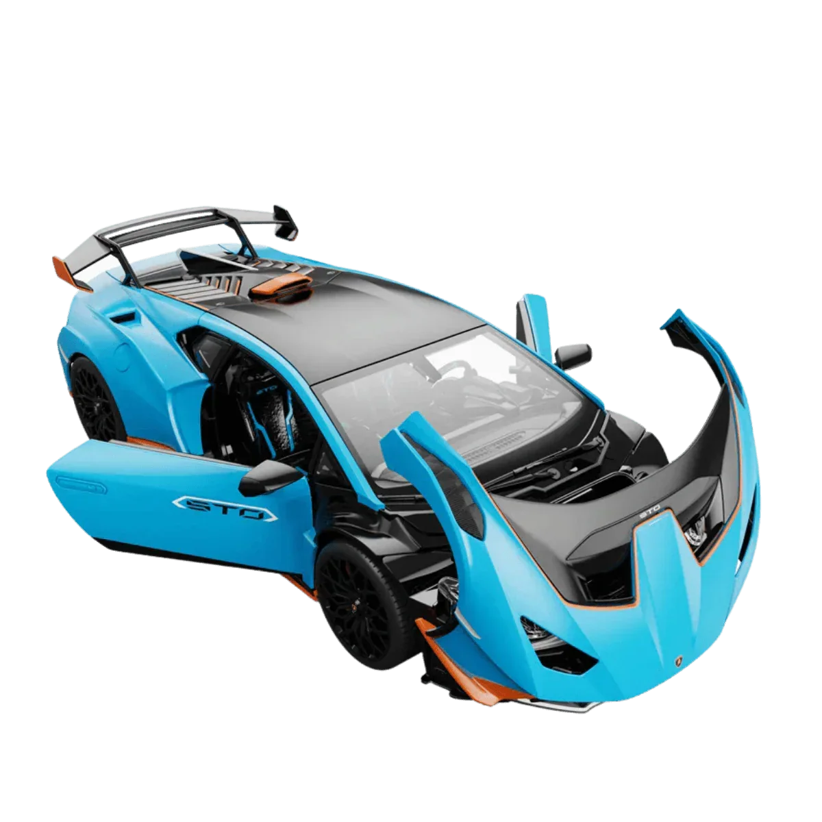 Lamborghini Huracan STO, 1:18 Scale (Blue) — image 5