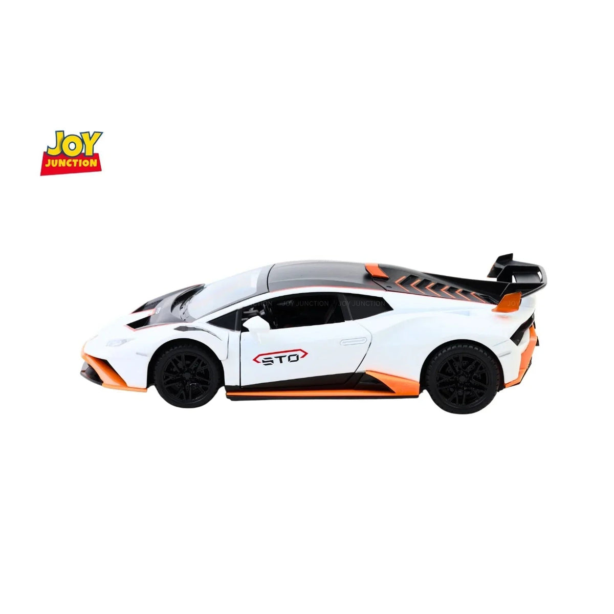 Lamborghini Hurracan STO - Light, Sound with Openable Doors, 1:24 Scale (White) — image 2