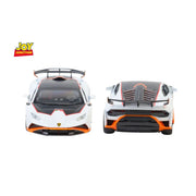 Lamborghini Hurracan STO - Light, Sound with Openable Doors, 1:24 Scale (White) — image 4