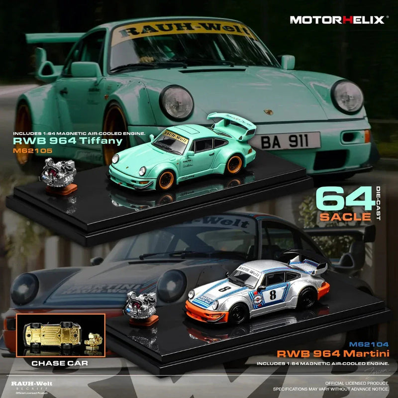 *PRE-ORDER* RWB 964 Martini(Chance of Chase Car), 1:64 Scale — image 2