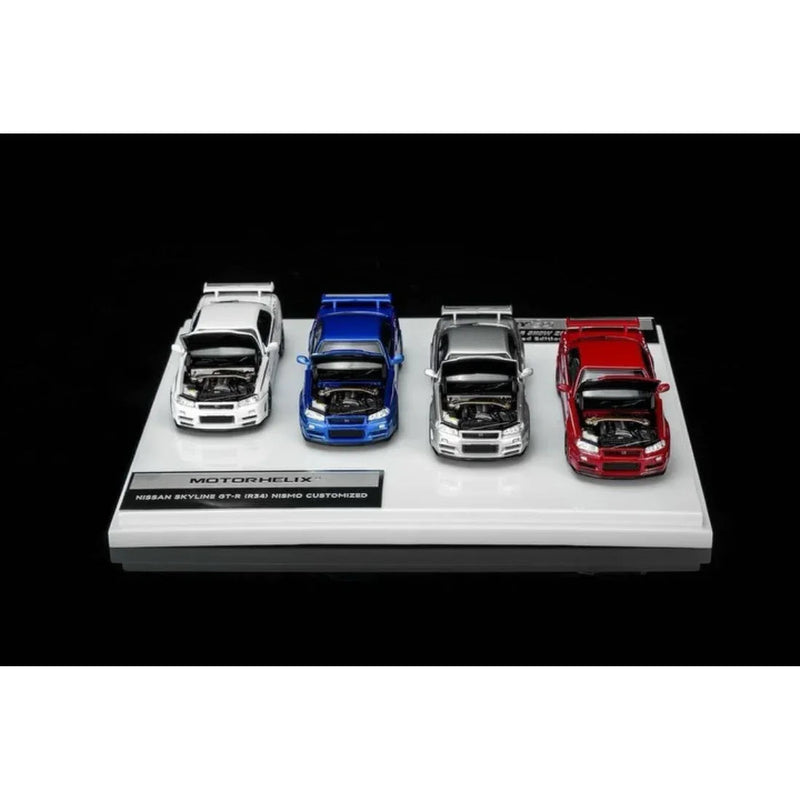 *TMCS 2026* Nissan Skyline GT-R (R34) Nismo Customized Dinner Special Set, 1:64 Scale — image 2
