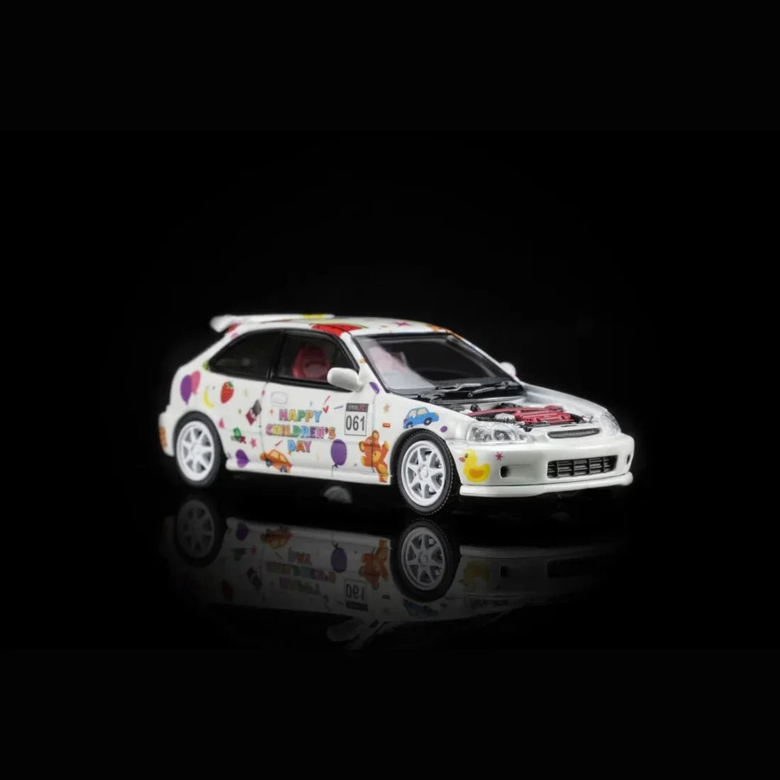 Honda Civic Type R (EK9) Children's Day (Limited to 2999pcs), 1:64 Scale — image 5