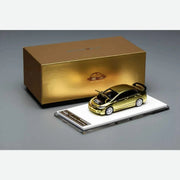 MotorHelix Honda Civic Type-R FD2, 1:64 Scale (Chrome Gold) — image 1