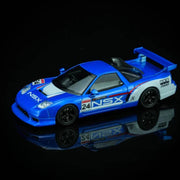 *PRE-ORDER* Honda NSX-R Custom GT Look Racing Livery, 1:64 Scale (Blue & White) — image 1