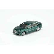*PRE-ORDER* Audi A8 (D3) 2008, 1:64 Scale (Emerald Jade Metallic) — image 1