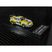*PRE-ORDER* Porsche diecast RWB Hing Wing (Rohma #93) White & Yellow, 1:64 Scale — image 4