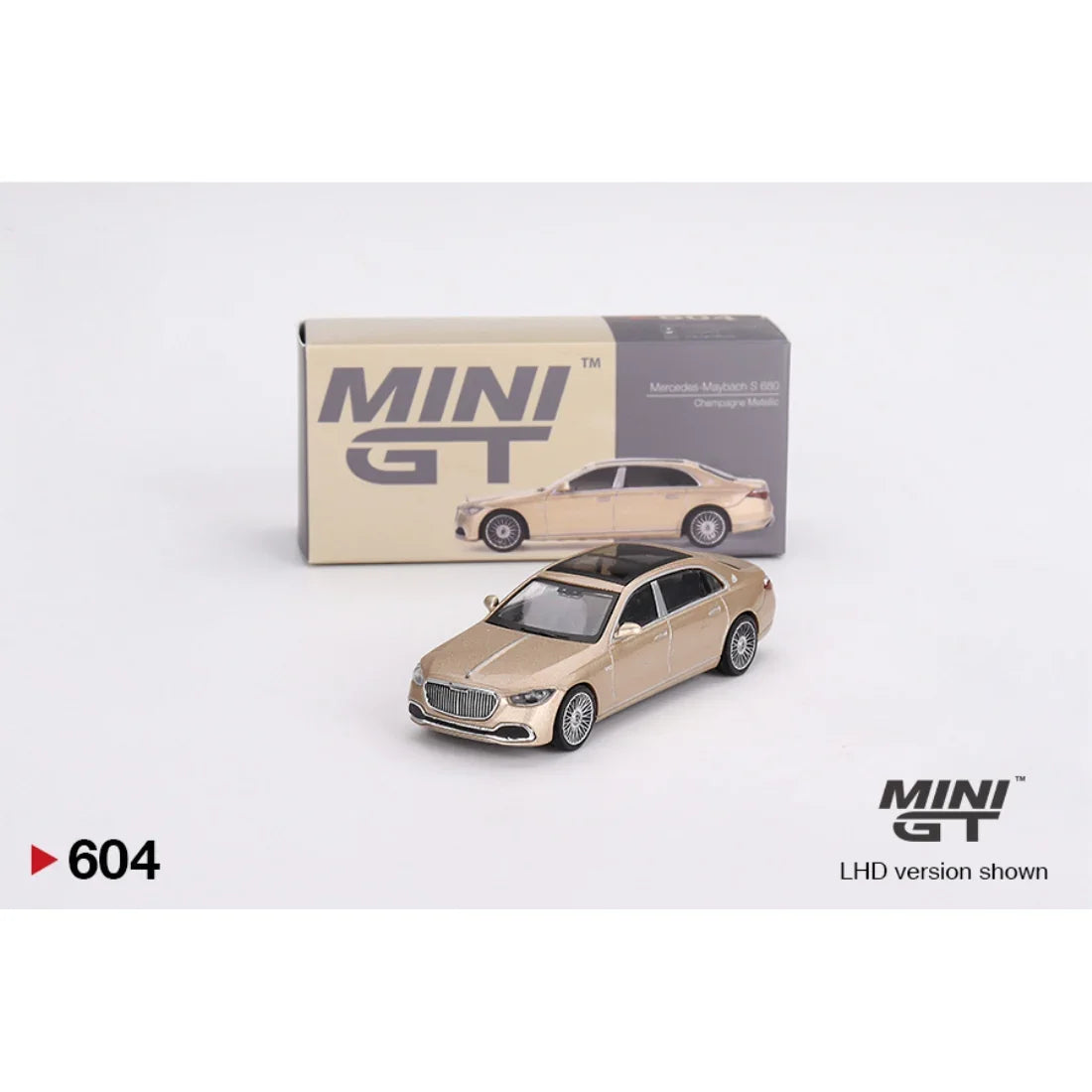 Mercedes-Maybach S680 Champagne Metallic, 1:64 Scale — image 1