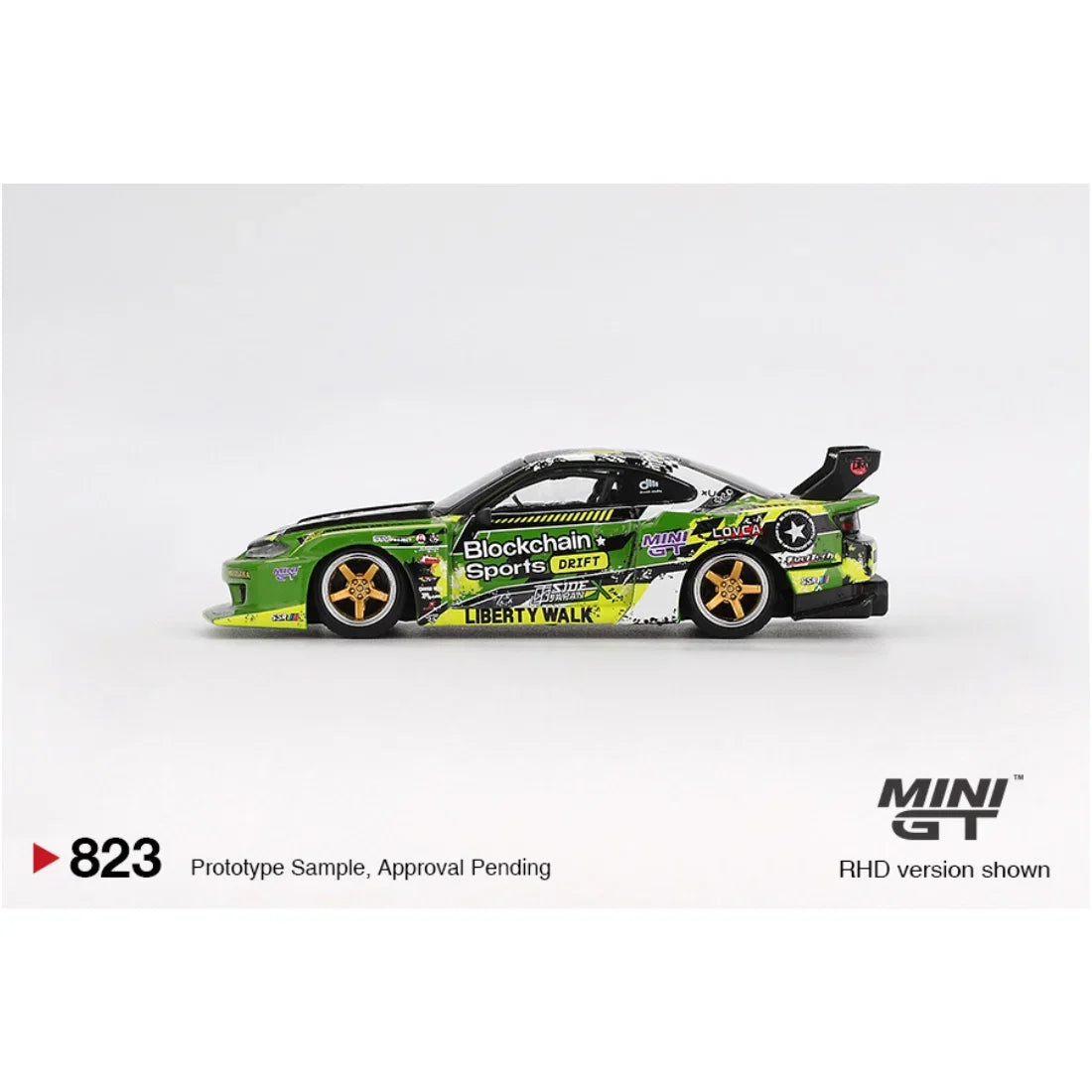 Nissan LB-Super Silhouette S15 SILVIA #555 V2 2024 Formula Drift Japan, 1:64 Scale — image 2