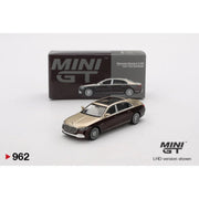 Mercedes-Maybach S 680 Gold / Dark Red Metallic, 1:64 Scale — image 1