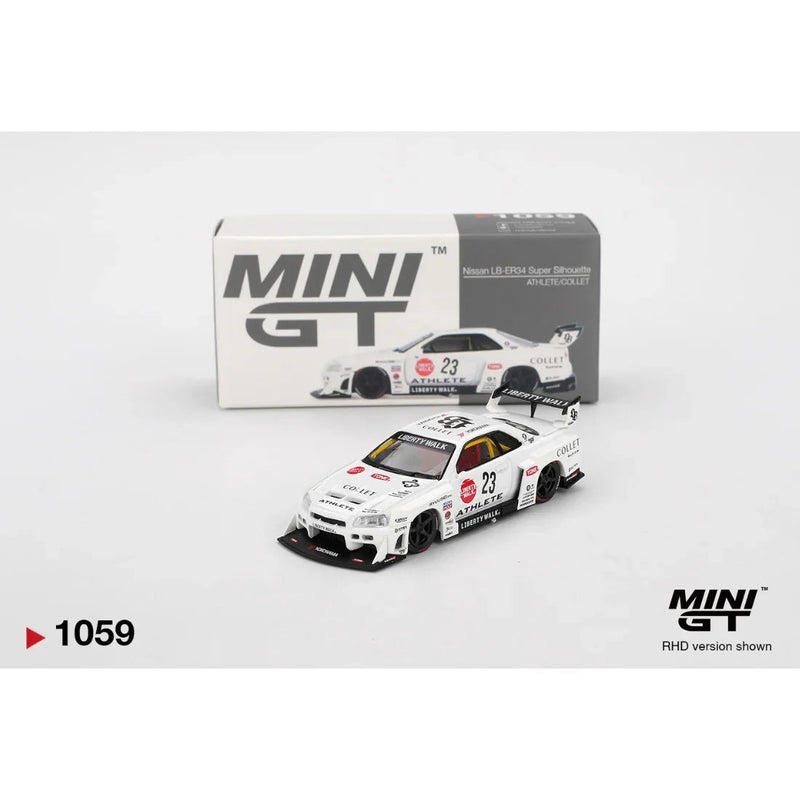 Nissan LB-ER34 Super Silhouette ATHLETE/COLLET, 1:64 Scale — image 1