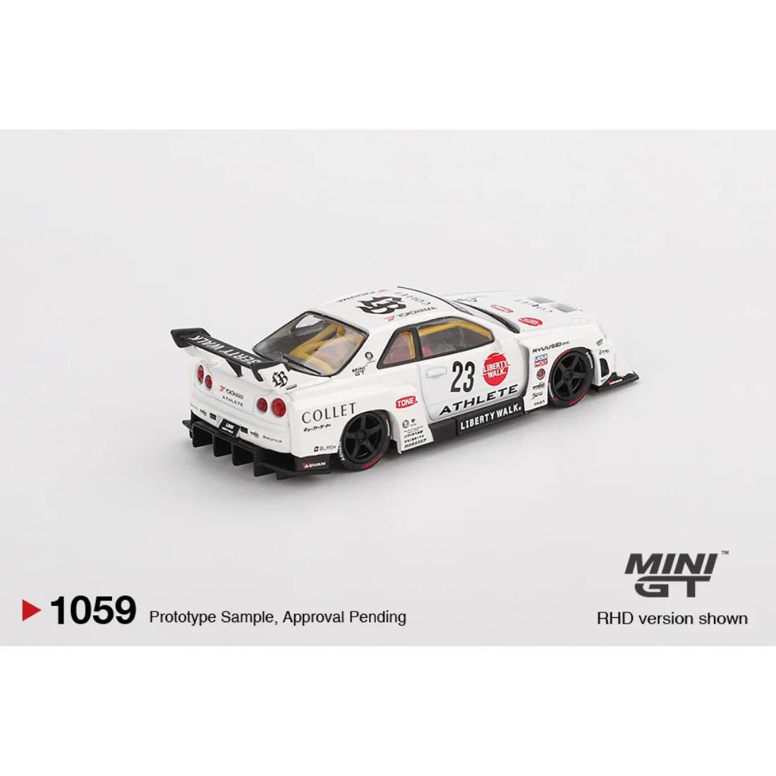 Nissan LB-ER34 Super Silhouette ATHLETE/COLLET, 1:64 Scale — image 4