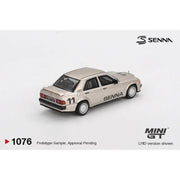 Mercedes-Benz 190 E 2.3-16 #11 Ayrton Senna Nürburgring Race of Champions w/ Figure 1984, 1:64 Scale — image 3
