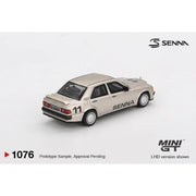 Mercedes-Benz 190 E 2.3-16 #11 Ayrton Senna 1984 Nürburgring Race of Champions w/ Figure , 1:64 Scale — image 3