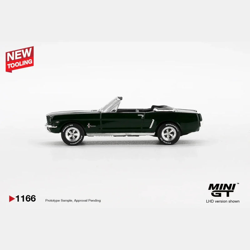 Ford Mustang Convertible 1964, 1:64 Scale (Highland Green) — image 2