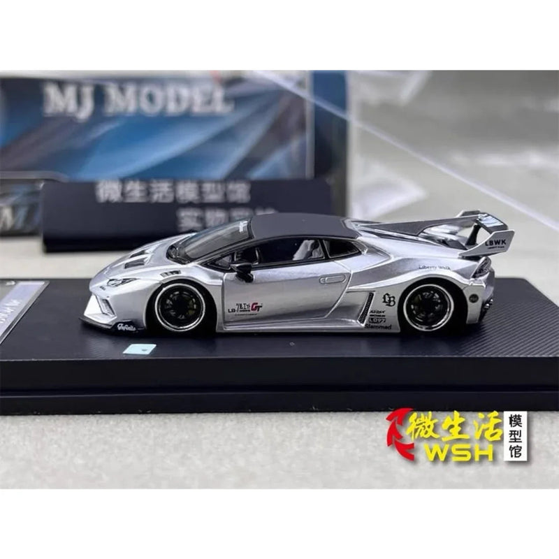 Lamborghini LBWK Huracan GT, 1:64 Scale (Silver) — image 2
