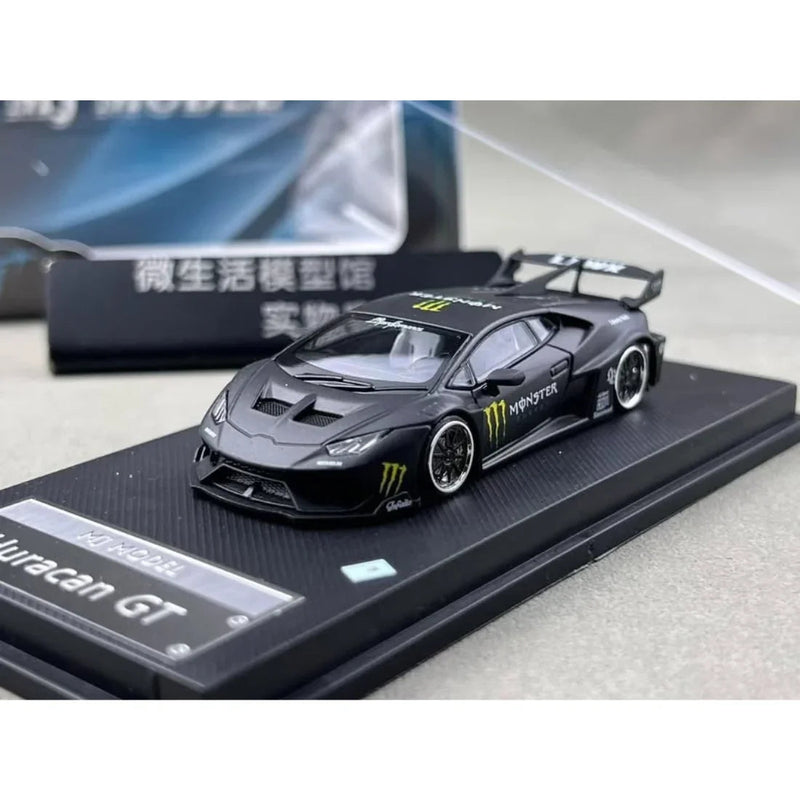 Lamborghini LBWK Huracan GT, 1:64 Scale (Black) — image 1