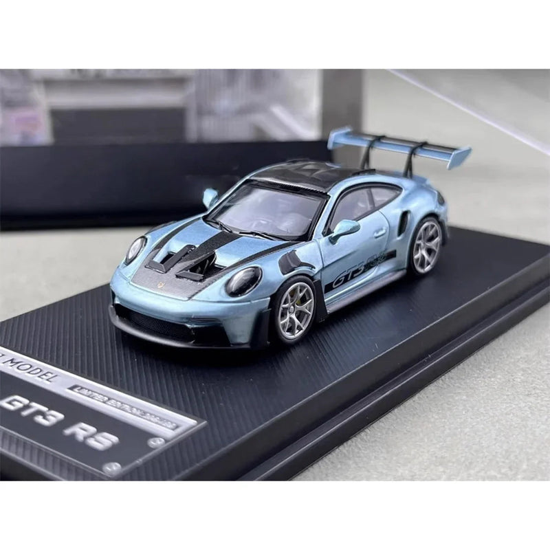 Porsche diecast 911 GT3 RS (Limited to 369 of 499), 1:64 Scale (Blue) — image 1