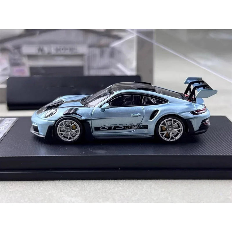 Porsche diecast 911 GT3 RS (Limited to 369 of 499), 1:64 Scale (Blue) — image 2