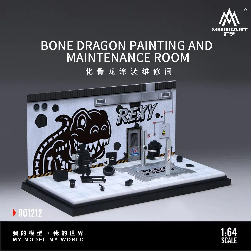 *PRE-ORDER* Bone Dragon Painting Maintenance Room Diorama, 1:64 Scale — image 6