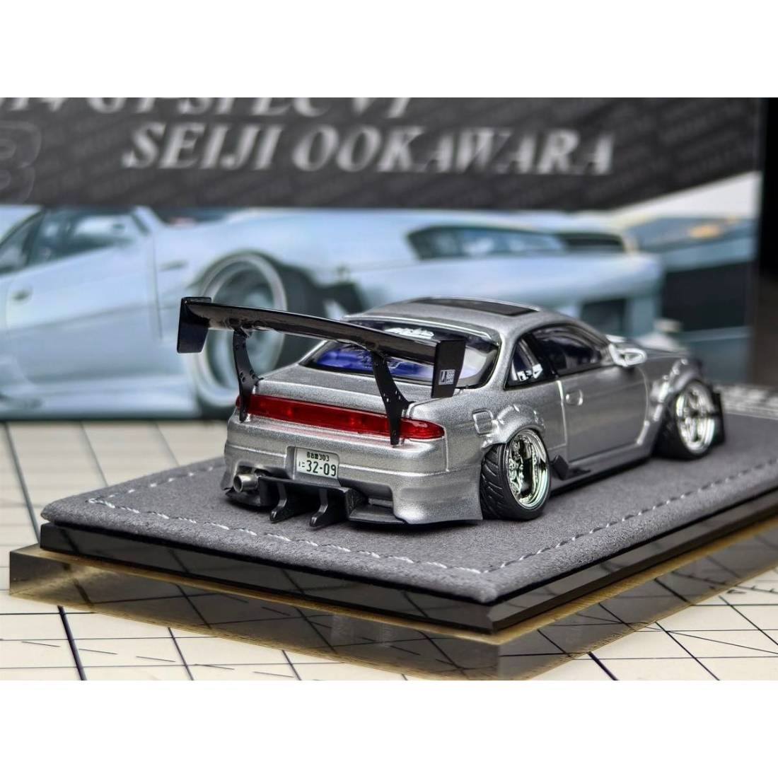 S14 GT-Spec V1 Seiji Ookawara, 1:64 Scale — image 2