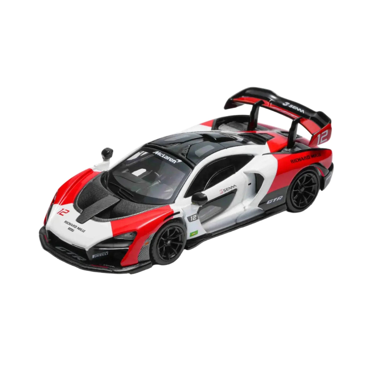 McLaren Senna, 1:64 Scale (White - Red) — image 2