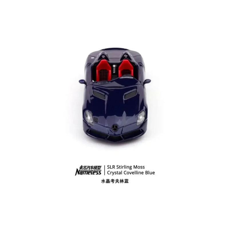 Mercedes Benz SLR McLaren Stirling Moss Chystal Coveline (Resin), 1:64 Scale (Blue) — image 2