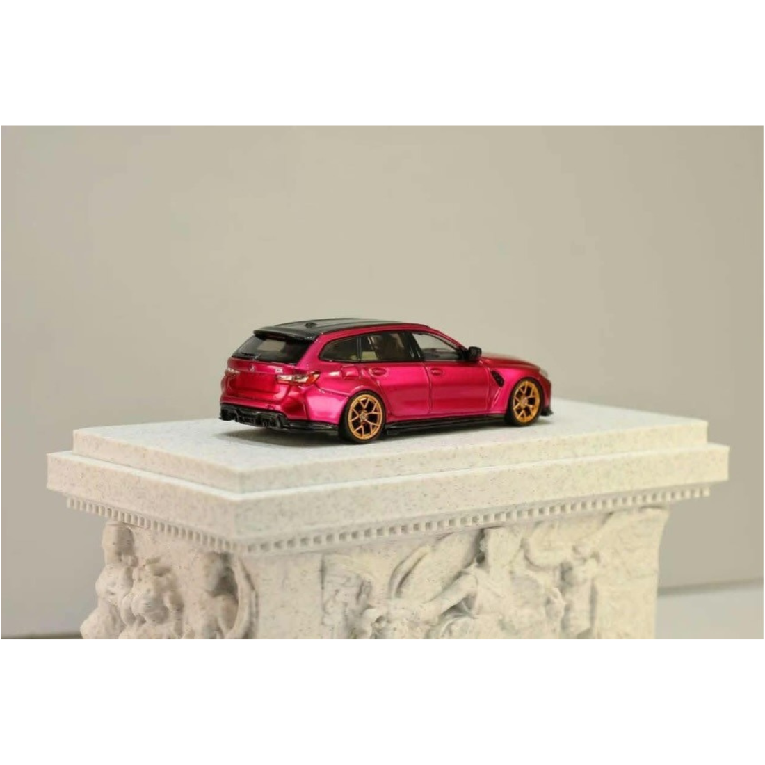 *PRE-ORDER* G81 M3 Touring ADRO Body Kit Metallic Rose Red (Limited to 500pcs), 1:64 Scale — image 3